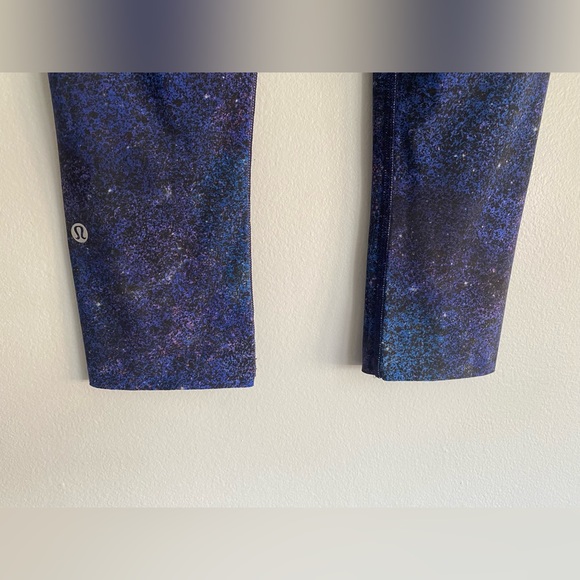 Lululemon Fast & Free High-Rise Crop II Nulux Polar Lights Blue - Size 4, 19” - Picture 14 of 16